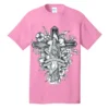 ADULT PINK CORE COTTON TEE CROSS